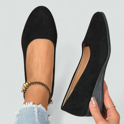 Velouria | Elegant Wedge Heels