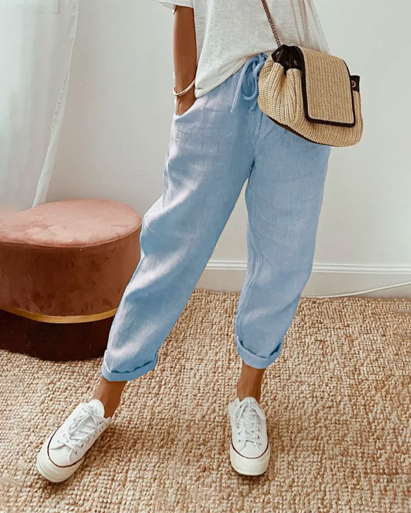 Noémie | Breathable Casual Pants