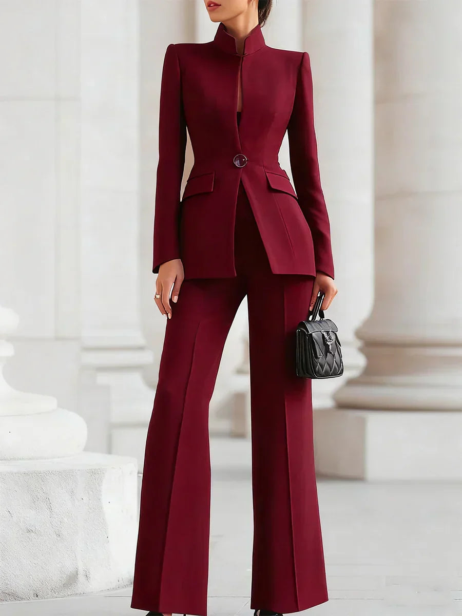 Harper | Elegant Two Piece Pantsuit Set