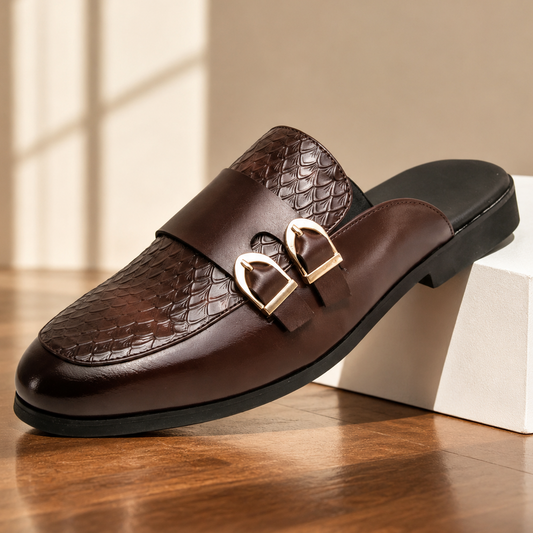 Moretti Leather Mules