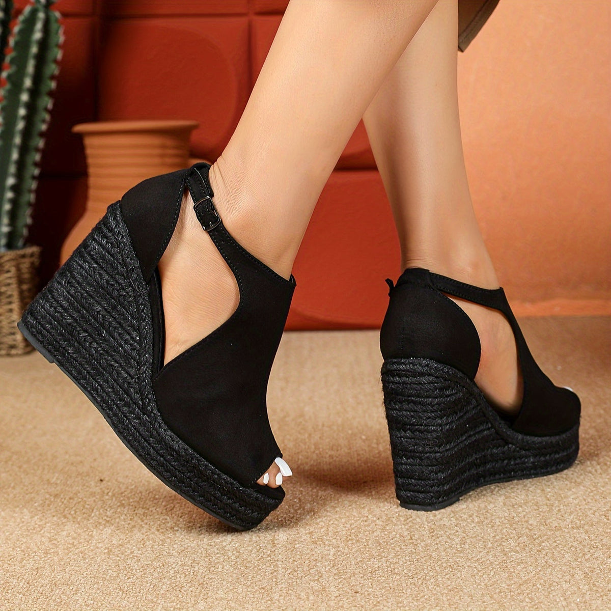 Calyzia | Chic Bohemian Wedges