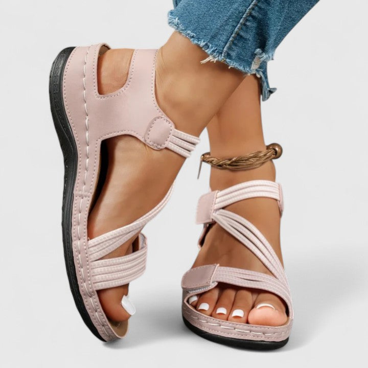 Rosalie | Crossed Orthopedic Sandals