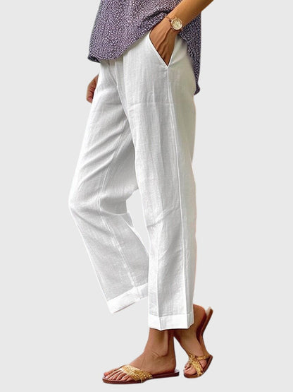 Élise | Timeless Clean Cut Straight Pants