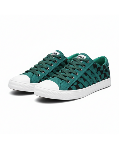 Charlie's Checkered Classic Sneakers