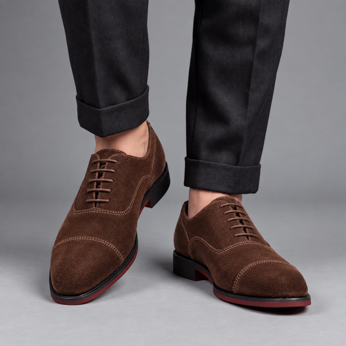 Milano Signature Suede Oxfords