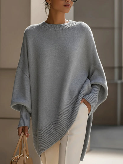 Cindy | Elegant Poncho Sweater