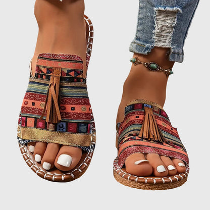 Énora | Ethnic Orthopedic Mules