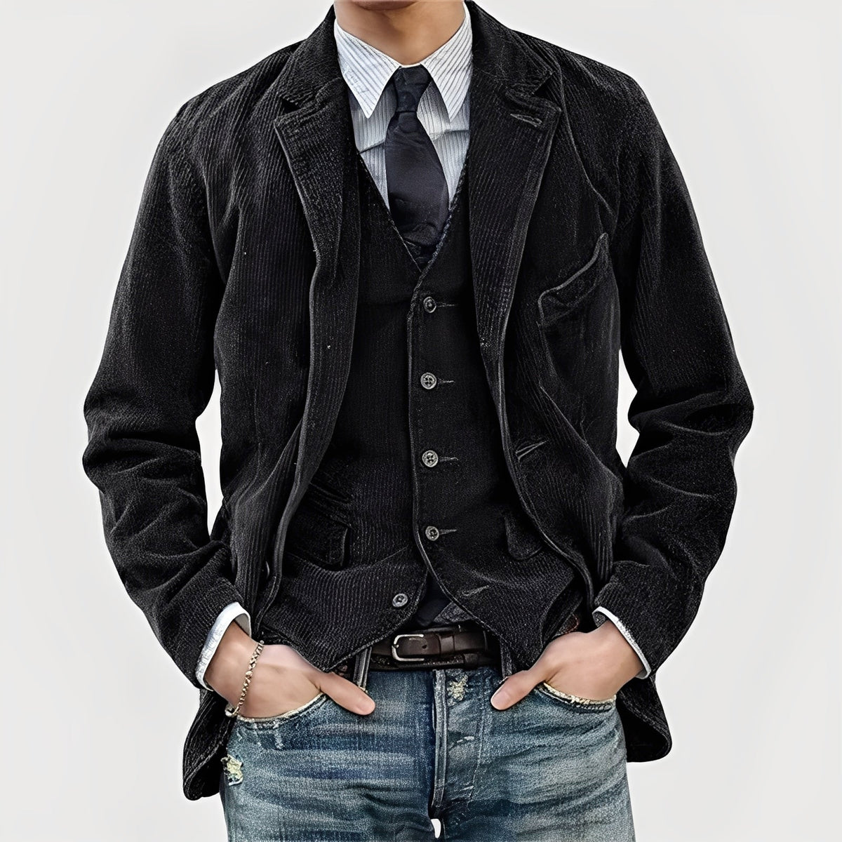 Matteo™ | Vintage Jacket and Waistcoat