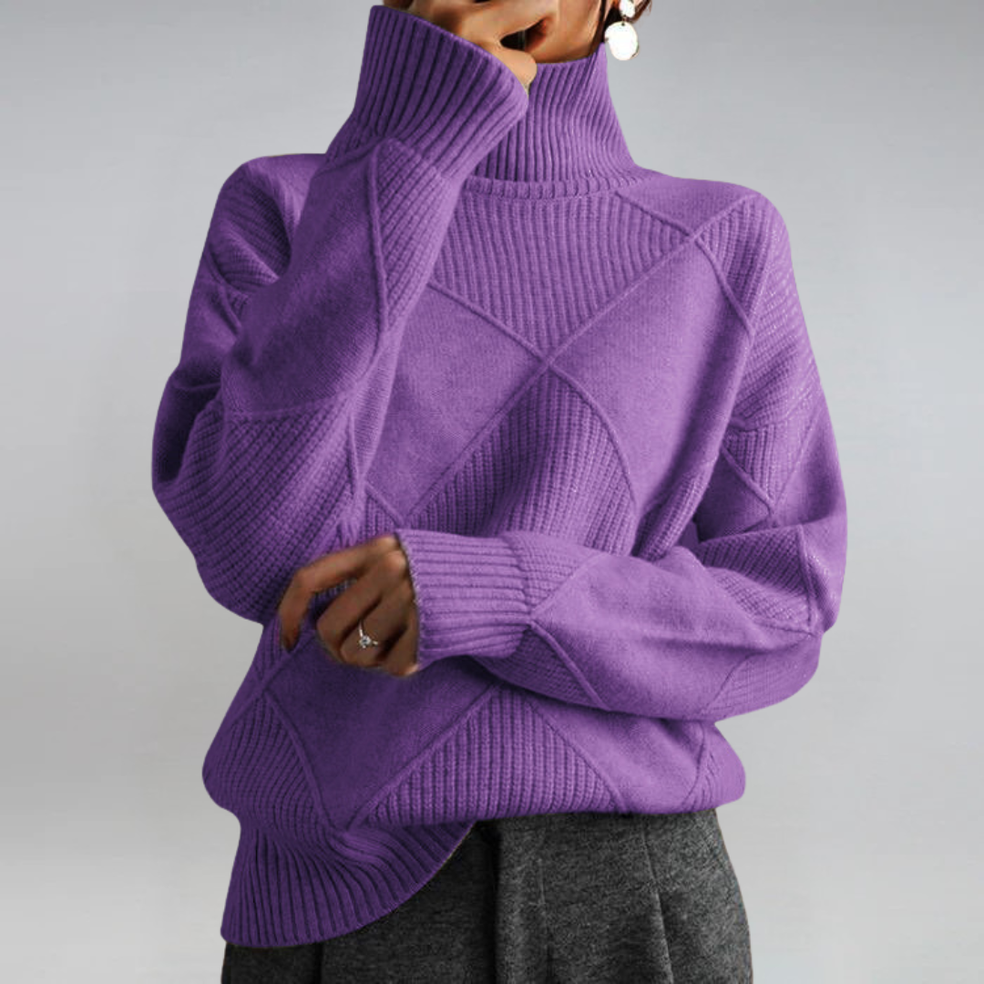 Héloïse | Structured Turtleneck Sweater
