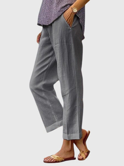 Élise | Timeless Clean Cut Straight Pants
