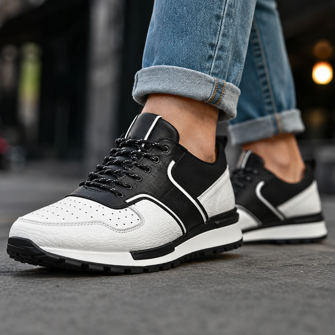 Caruso Leather Sneakers