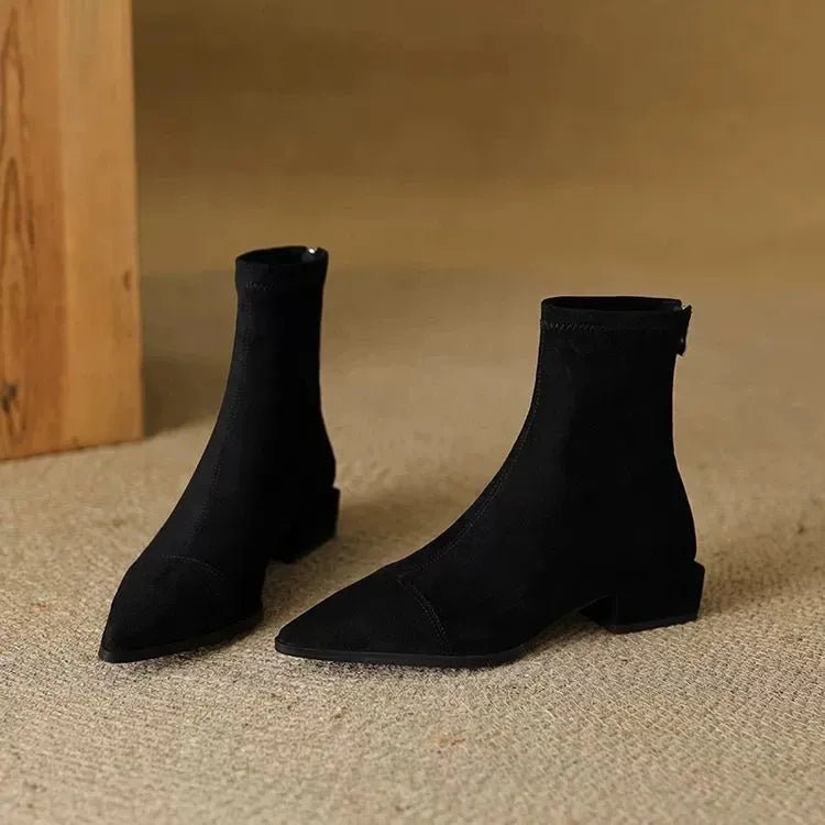 Daphne Pointed-Toe Boots