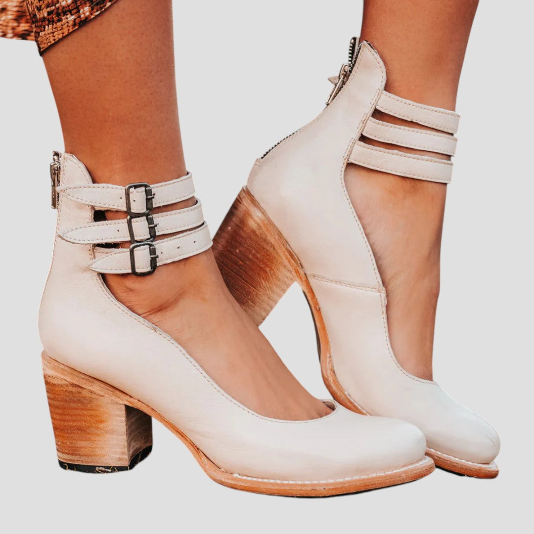 Greta | Orthopedic Ankle Boots with Heel