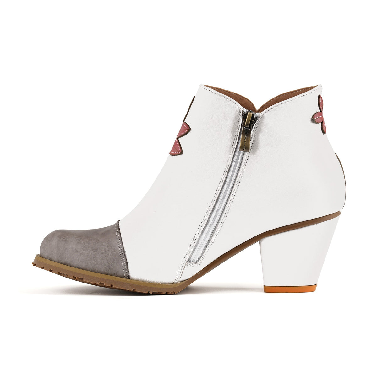 Floral Applique Wanderlust Ankle Boots