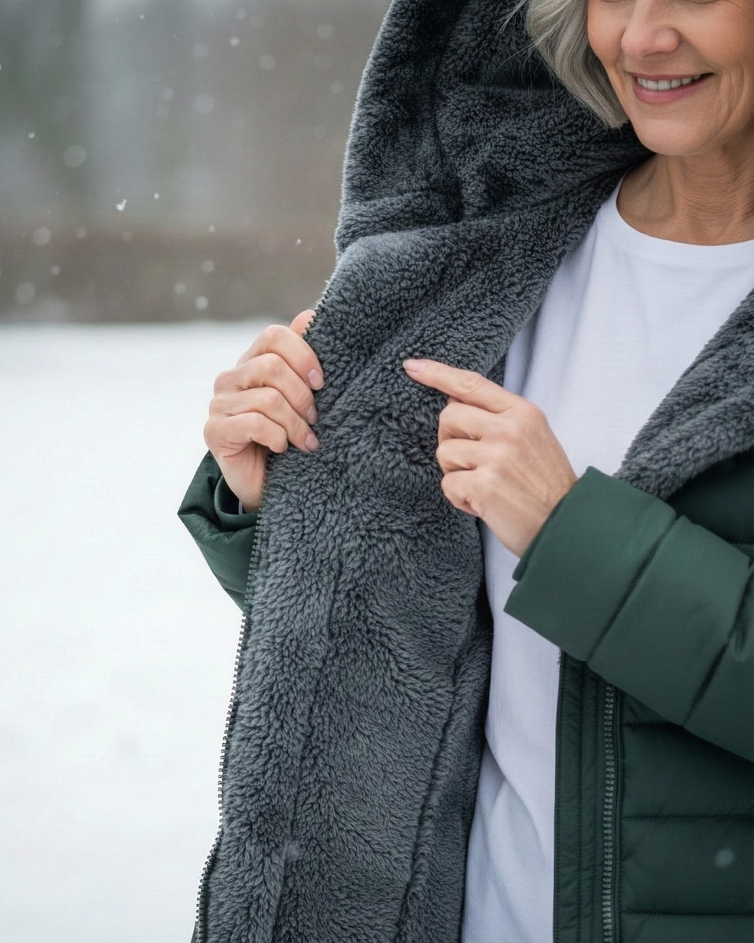 Eveloise | Fleece Lined Puffer Coat