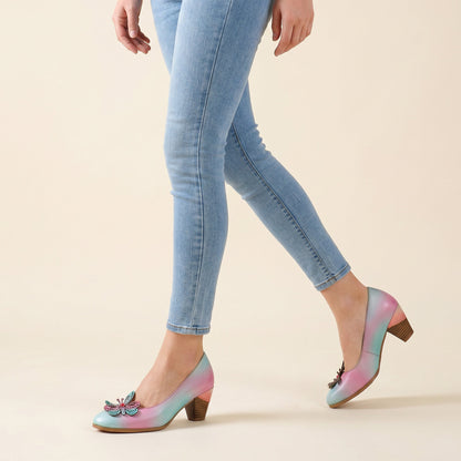 Gradient Butterfly Heel Pumps