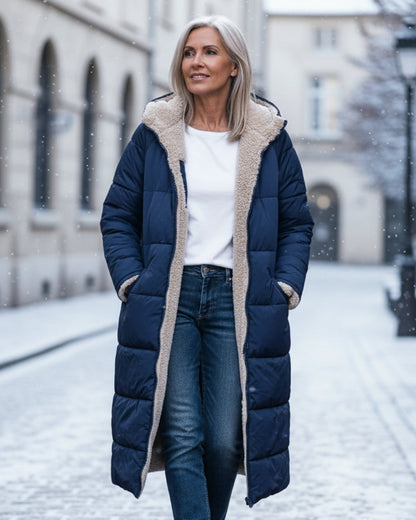 Svea women's cozy sherpa coat
