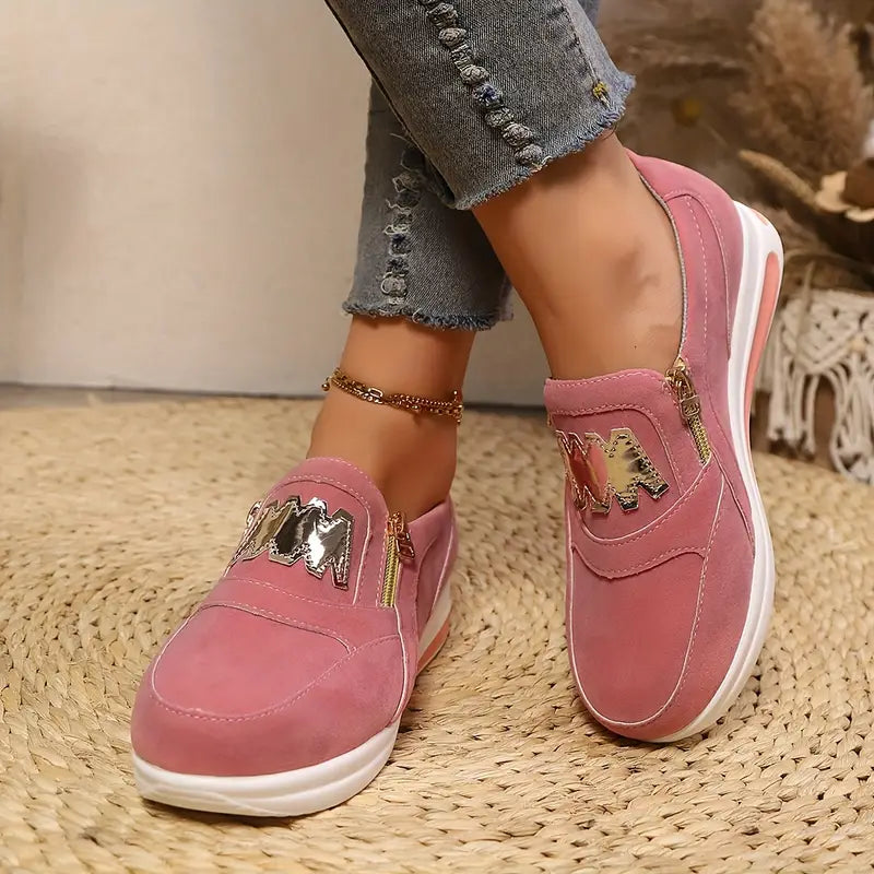 Mélina | Chic Zip Slip-On Sneakers