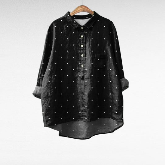 Zoe | Elegant Polka Dot Blouse