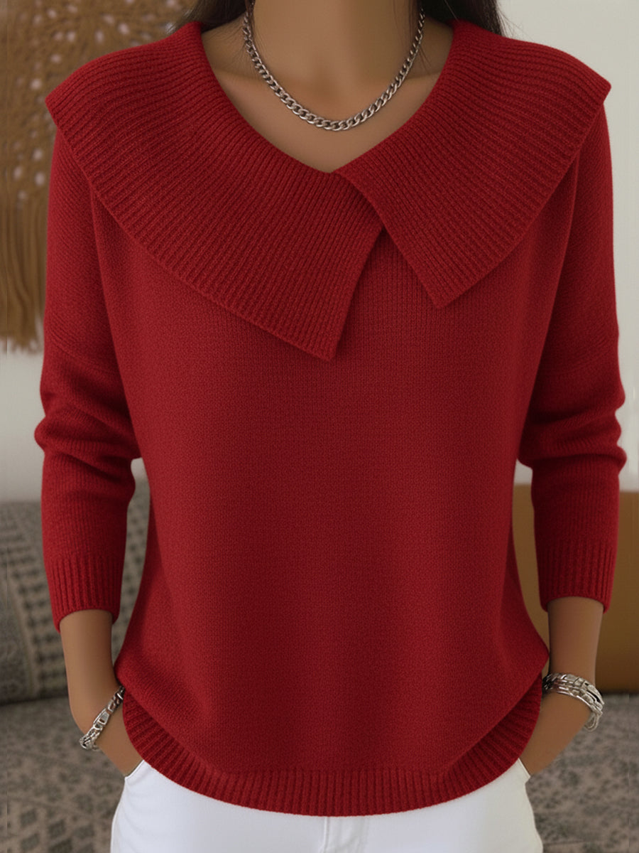 Aerie | Elegant Wide Collar Sweater