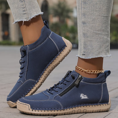 Maura | Comfort Nature Zip Sneakers