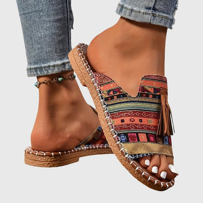 Énora | Ethnic Orthopedic Mules