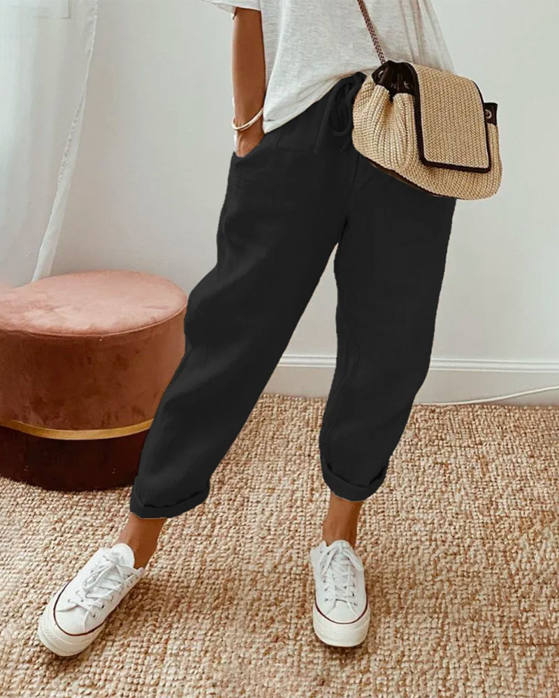Noémie | Breathable Casual Pants