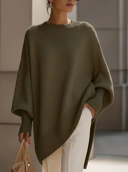 Cindy | Elegant Poncho Sweater