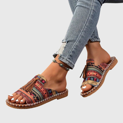 Énora | Ethnic Orthopedic Mules