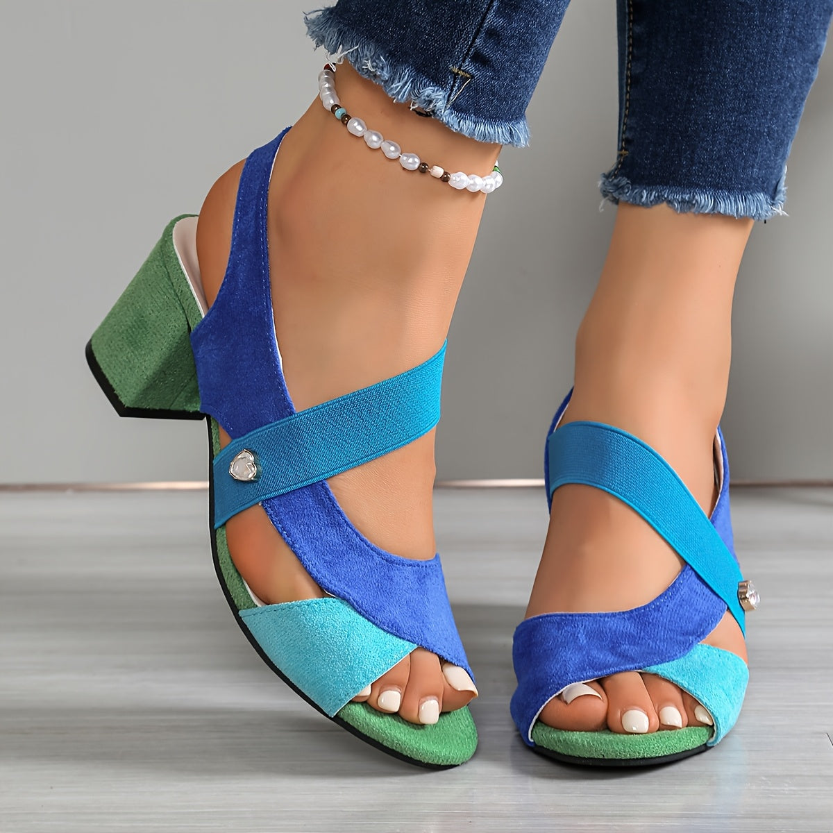 Élyndra | Chic Comfortable Heeled Sandals