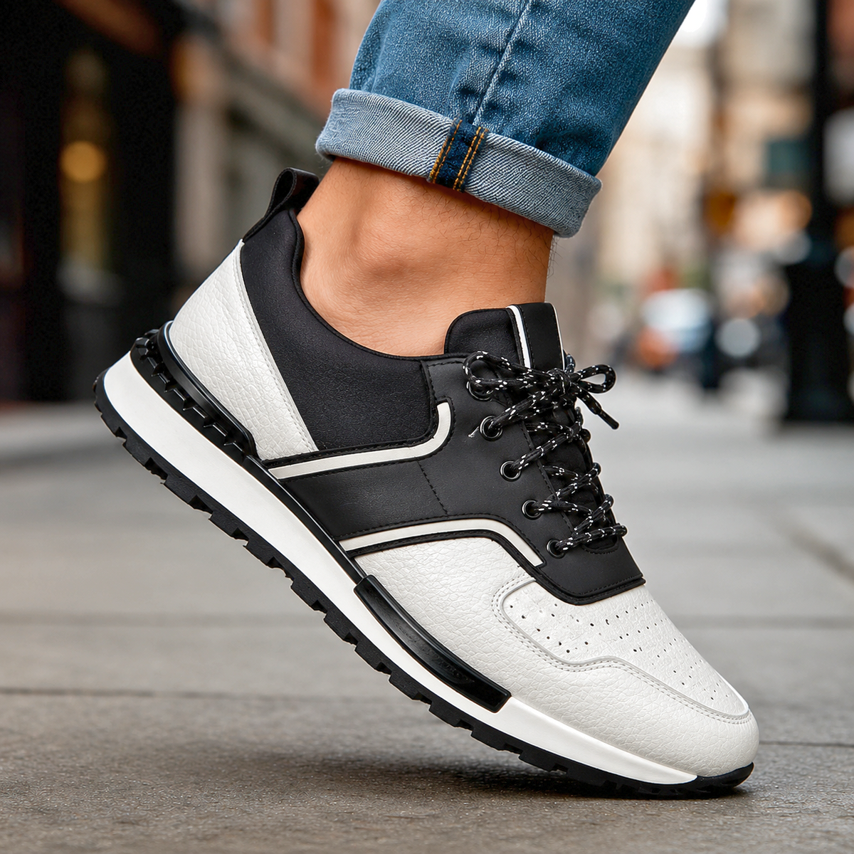 Caruso Leather Sneakers