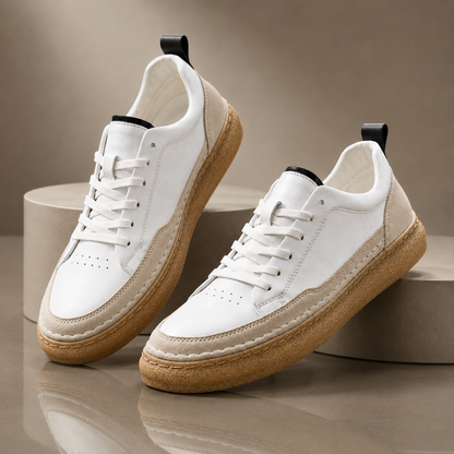 Carlo Cruz Leather Sneakers