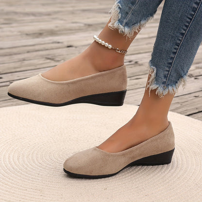 Velouria | Elegant Wedge Heels