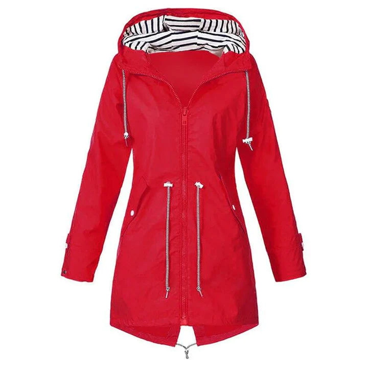 Marie | Women’s Casual Hooded Lightweight Raincoat