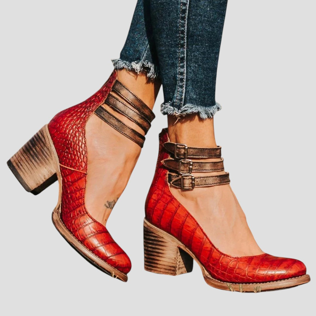 Greta | Orthopedic Ankle Boots with Heel