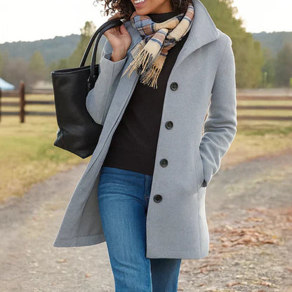 Lucia™ | Single-Breasted Coat
