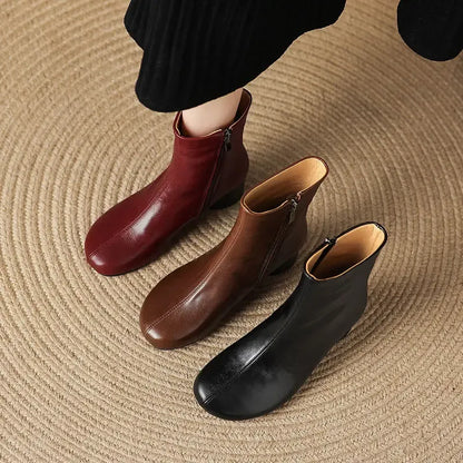Noelle Genuine Leather Boots