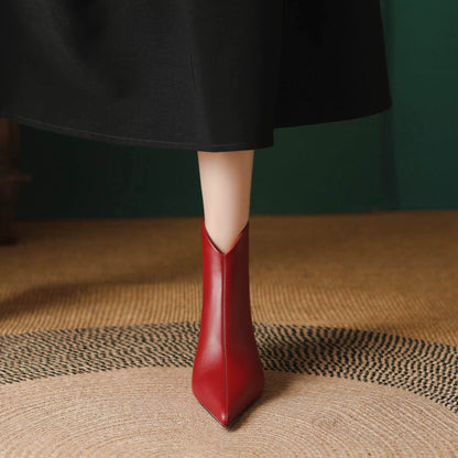 Selina Genuine Leather Boots