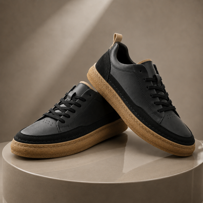Carlo Cruz Leather Sneakers