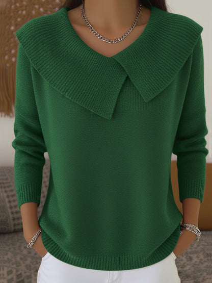 Aerie | Elegant Wide Collar Sweater