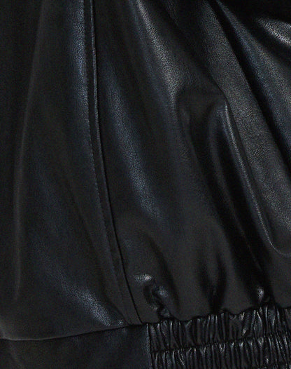 Ruby | Women’s Oversized Leather Bomber Jacket