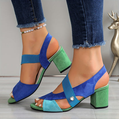 Élyndra | Chic Comfortable Heeled Sandals