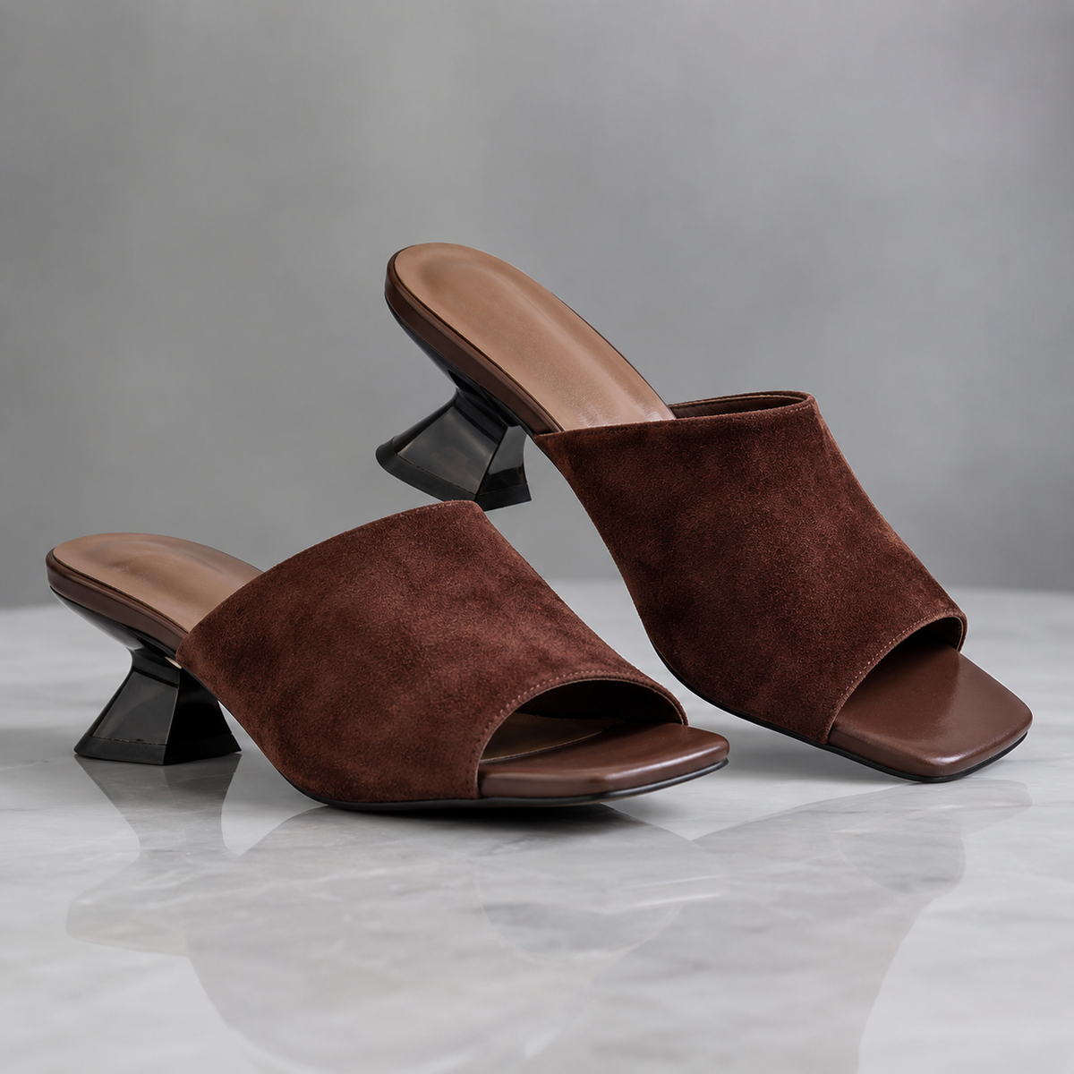 Marlise Suede Heels