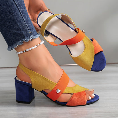Élyndra | Chic Comfortable Heeled Sandals