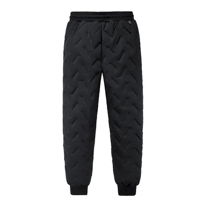 Tove warm fleece-lined straight-leg pants