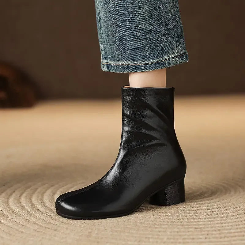 Noelle Genuine Leather Boots