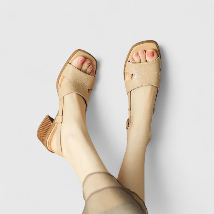 Georgie | Cross-Strap Orthopedic Sandals