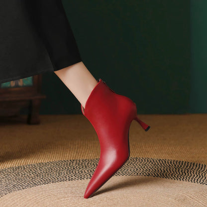 Selina Genuine Leather Boots