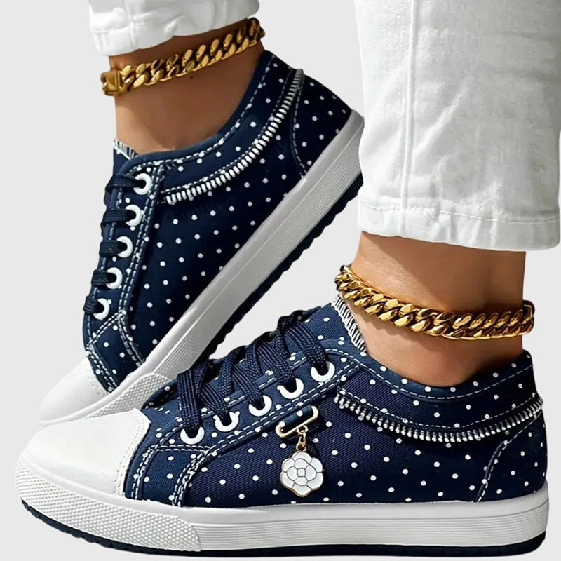 Céleste | Transparent Lace Sneakers