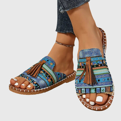 Énora | Ethnic Orthopedic Mules